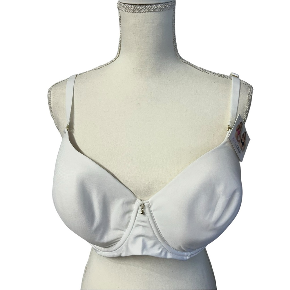 SMART & SEXY women’s white underwire bra size 46D style SA876X NWT